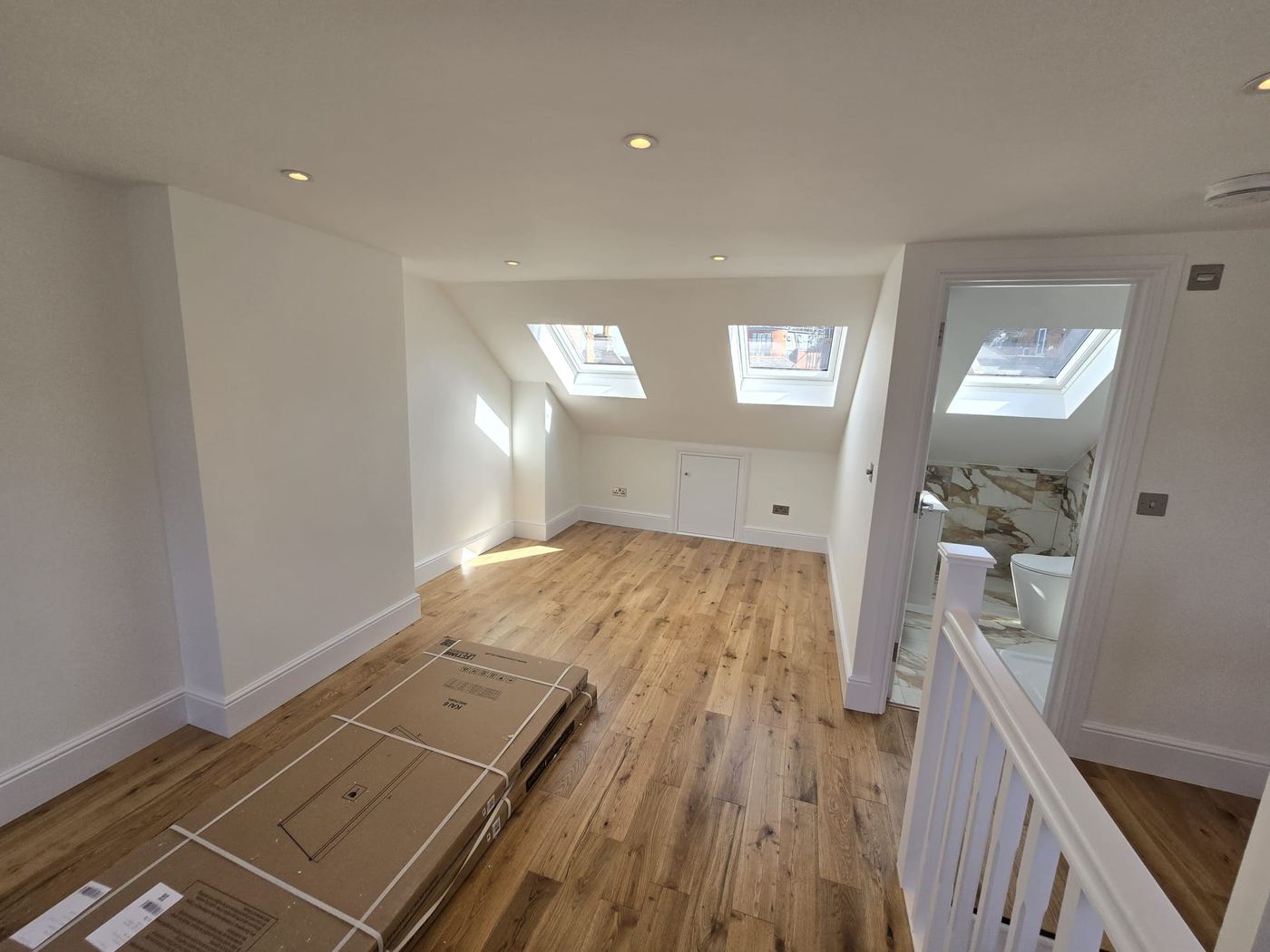 A finished loft conversion by M Renovations